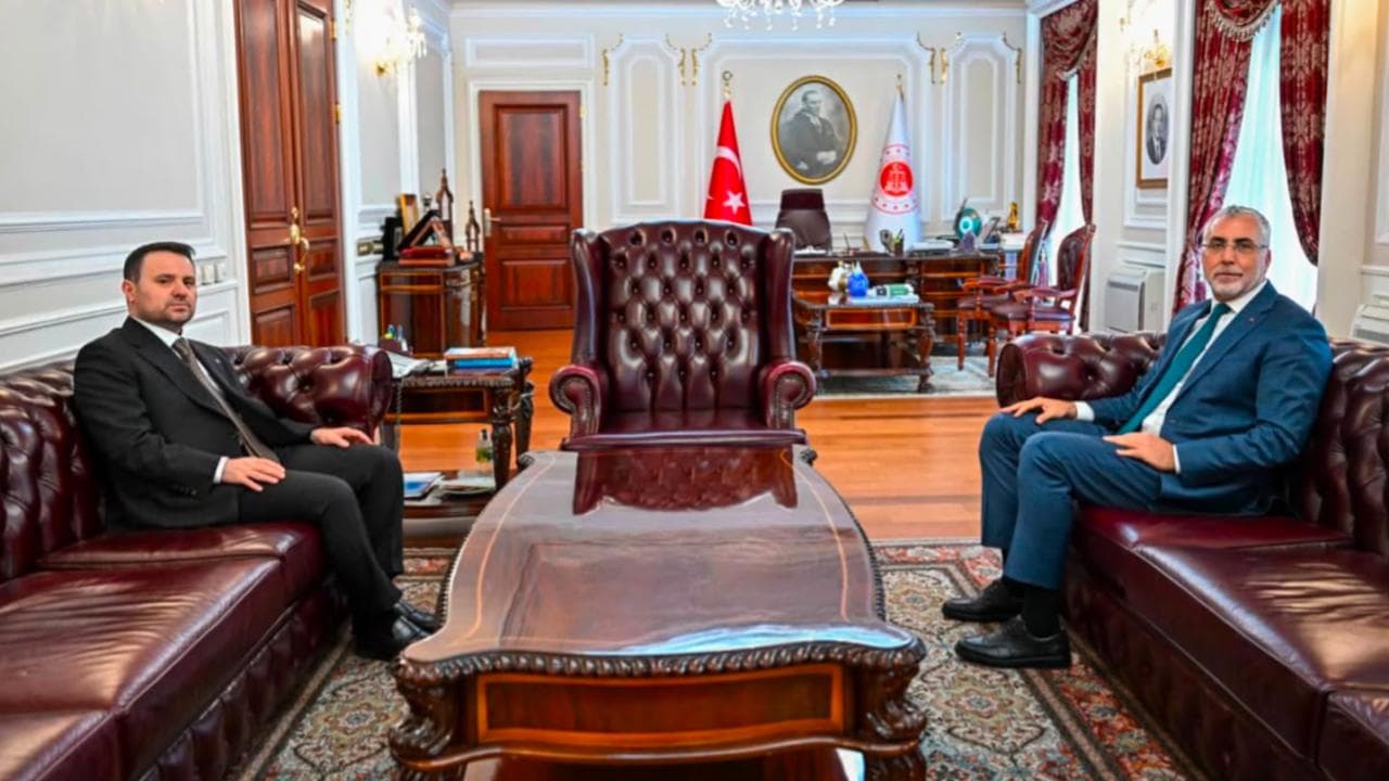 Bakan Gürlek, Bakan Işıkhan ile görüştü