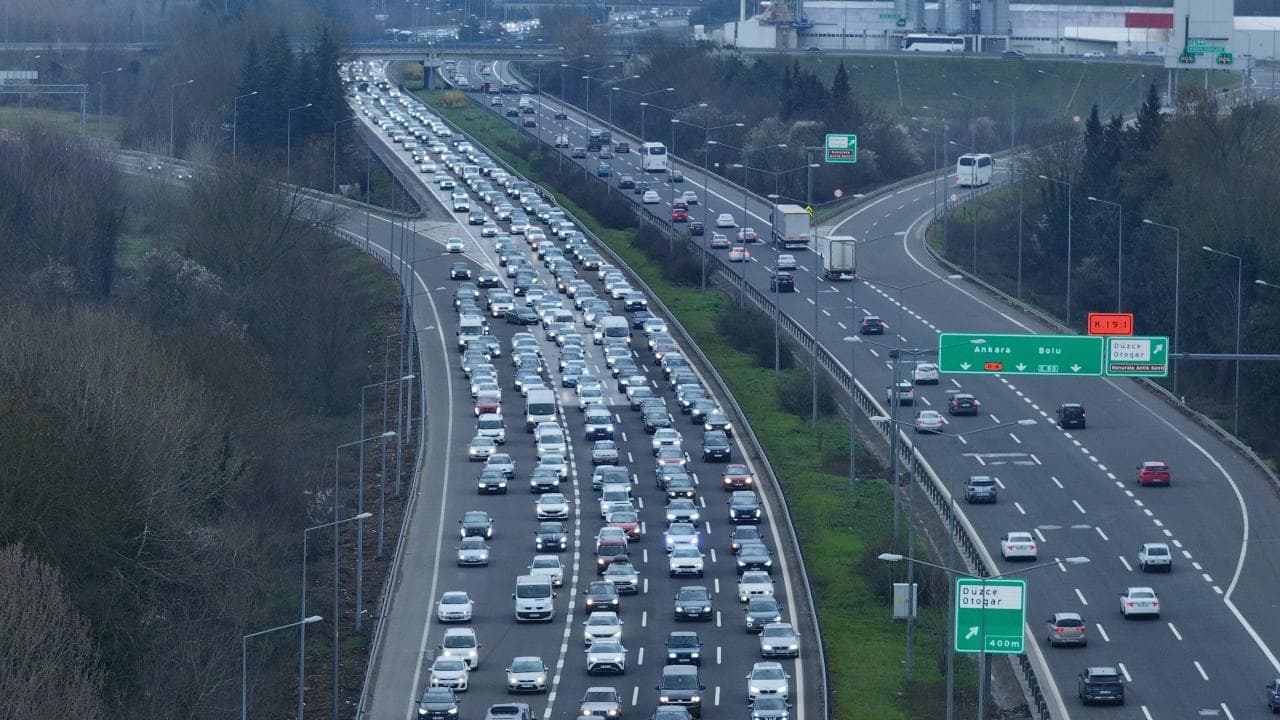 Anadolu Otoyolu'nun Kocaeli kesimi trafiğe kapatılacak