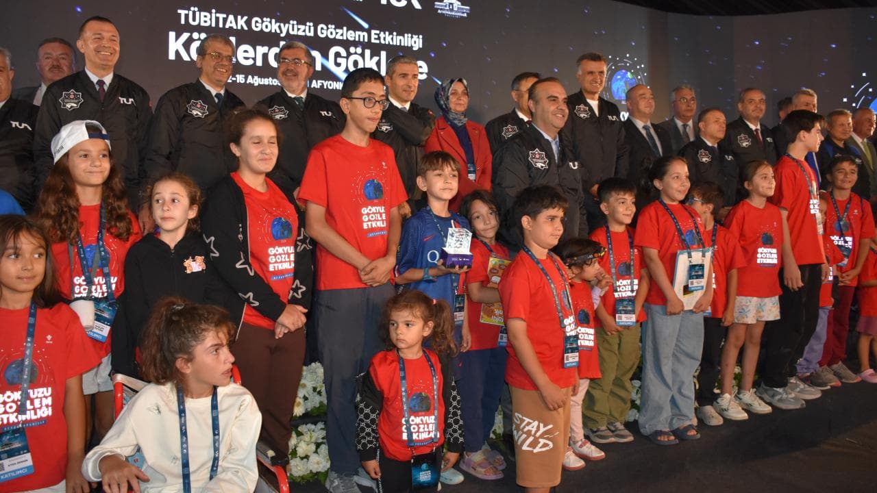 TÜBİTAK Gökyüzü Gözlem Etkinliği Afyonkarahisar'da başladı