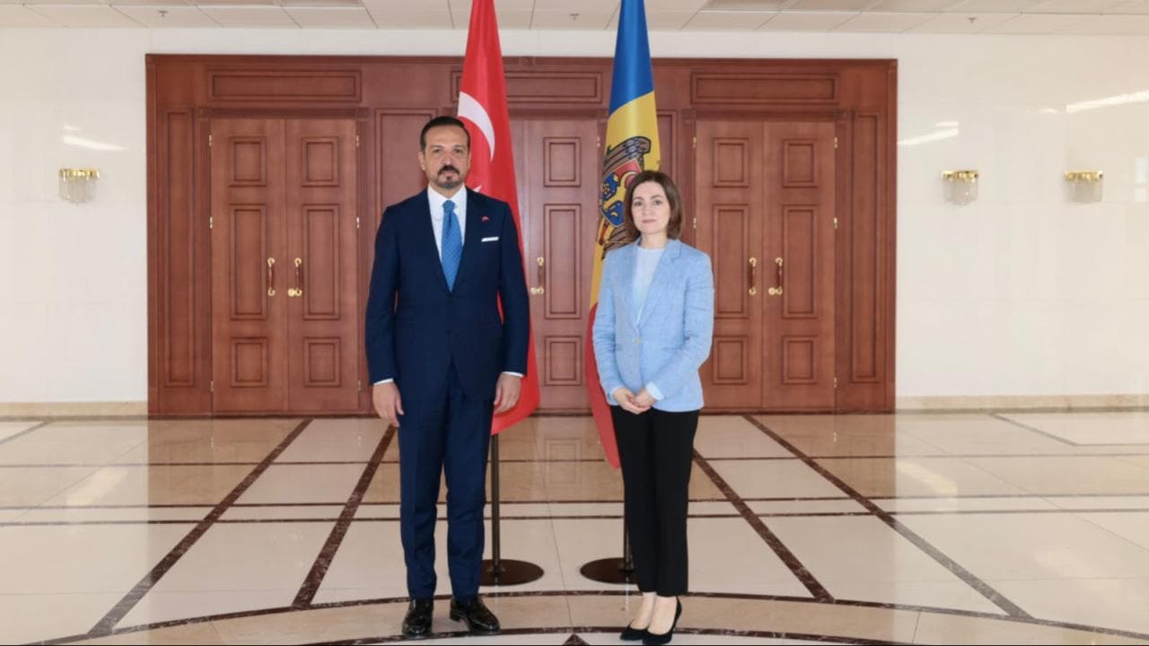 AK Parti Genel Başkan Yardımcısı Zorlu Moldova Cumhurbaşkanı tarafından kabul edildi