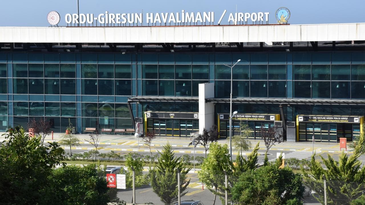 OrduGiresun Havalimanı 667 bin yolcuya hizmet verdi