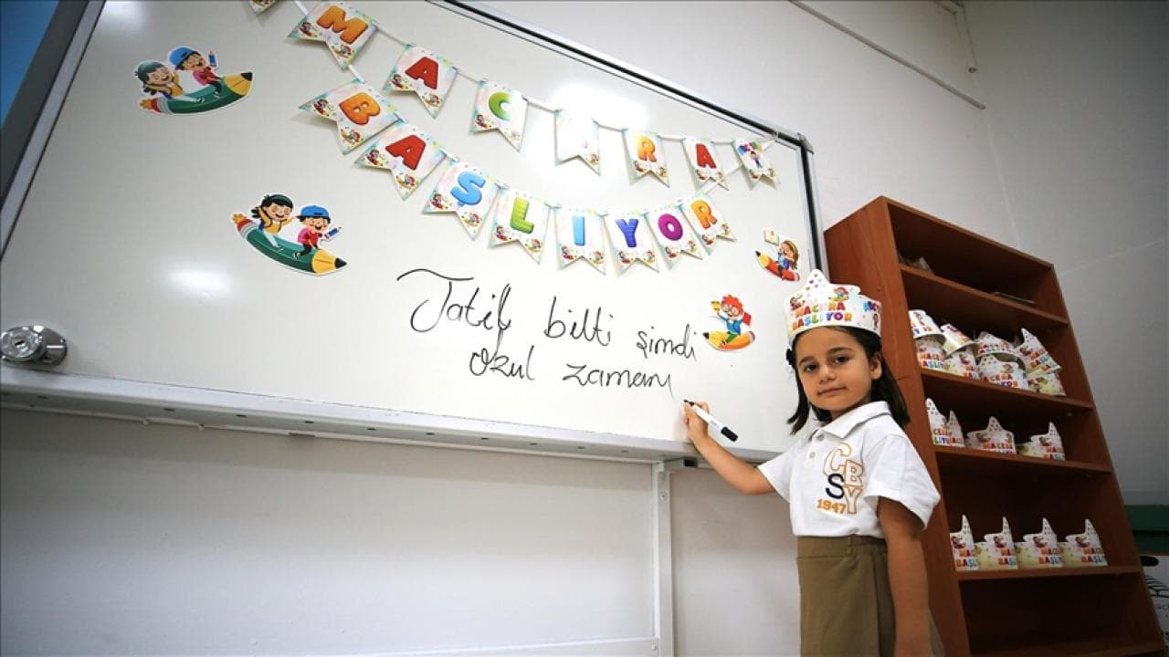 Tatil bitti, ders zili bugün çalacak