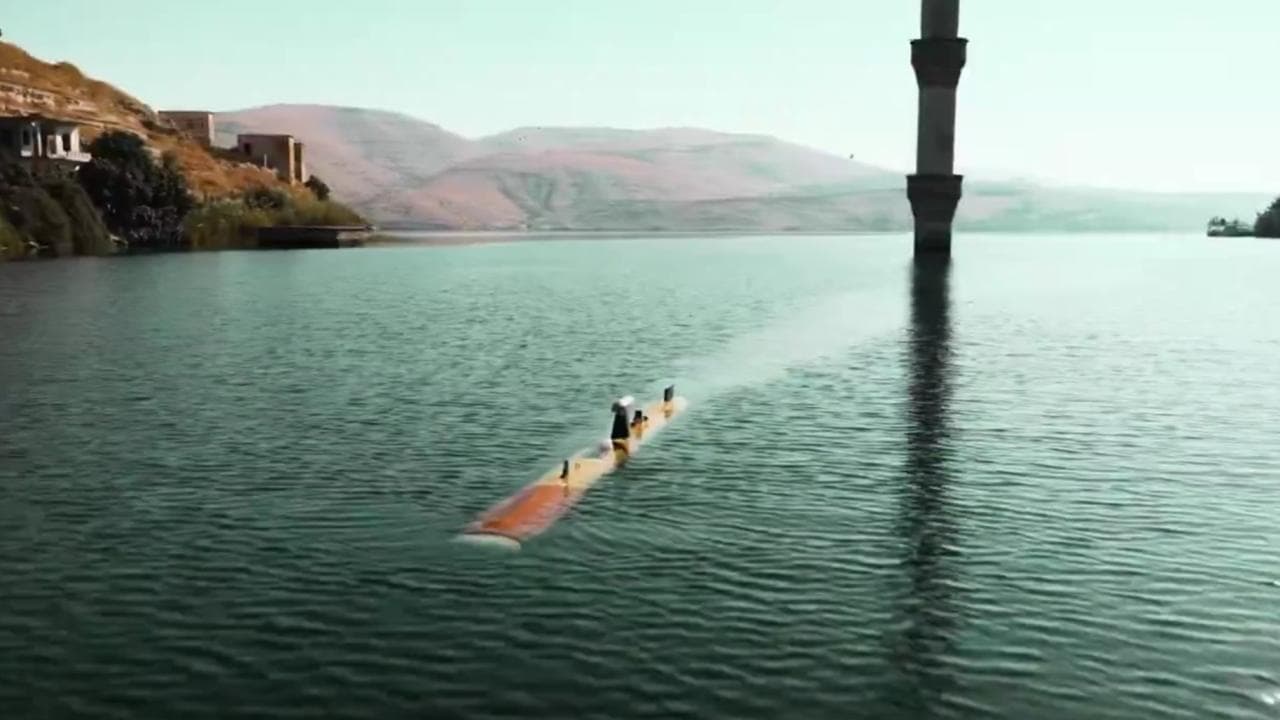DERİNGÖZ, Fırat Nehri'nde keşif yaptı