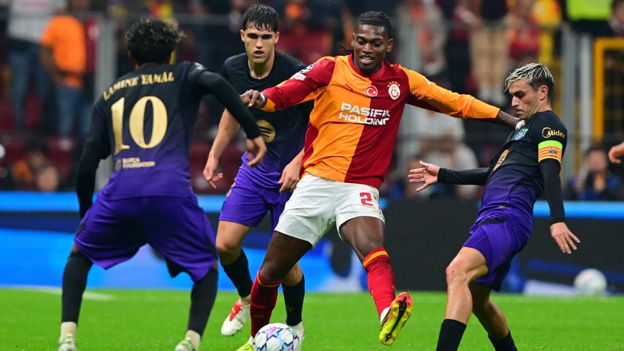 Galatasaray, Barcelona'ya mağlup oldu