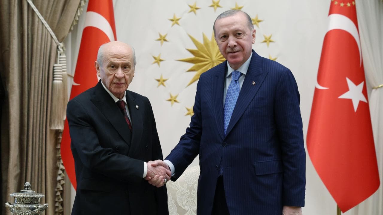 Cumhurbaşkanı Erdoğan, Bahçeli'yi kabul edecek